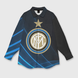 Мужская рубашка oversize 3D Inter Milan