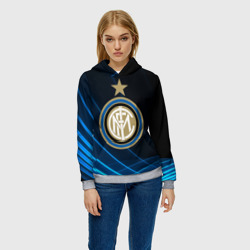 Женская толстовка 3D Inter Milan - фото 2