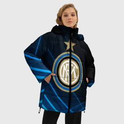 Женская зимняя куртка Oversize Inter Milan - фото 2