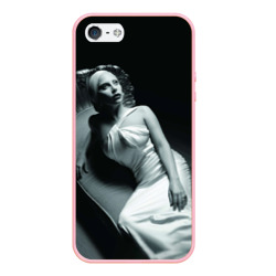 Чехол для iPhone 5/5S матовый Lady Gaga