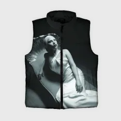Женский жилет утепленный 3D Lady Gaga