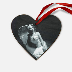 Деревянная игрушка Сердце Lady Gaga