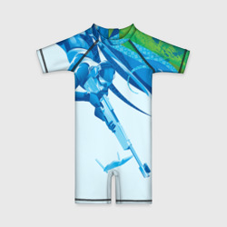 Детский купальный костюм 3D Биатлон Зимний вид спорта