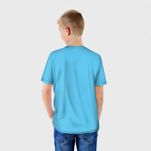 Детская футболка 3D biathlon world, цвет 3D печать - фото 4