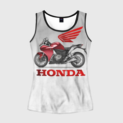 Женская майка 3D Honda 2