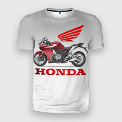 Мужская футболка 3D Slim Honda 2