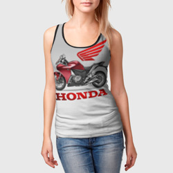 Женская майка 3D Honda 2 - фото 2