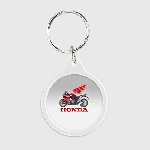 Брелок круглый Honda 2