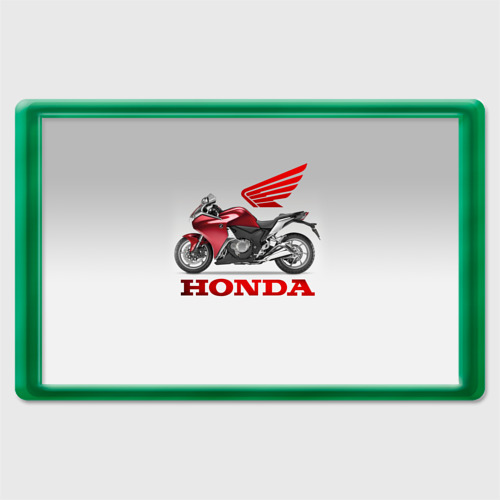 Магнит 45*70 Honda 2, цвет зеленый