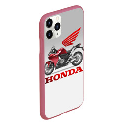 Чехол для iPhone 11 Pro Max матовый Honda 2 - фото 2