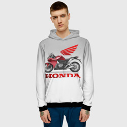 Мужская толстовка 3D Honda 2 - фото 2