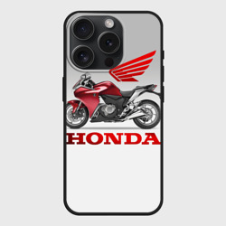 Чехол силиконовый для Apple iPhone 15 Pro матовый Honda 2