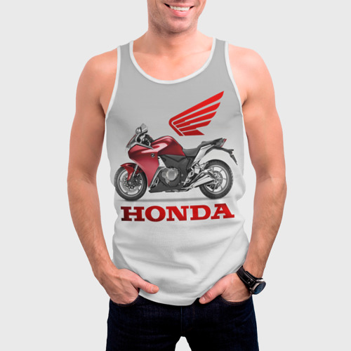 Мужская майка 3D Honda 2 - фото 3