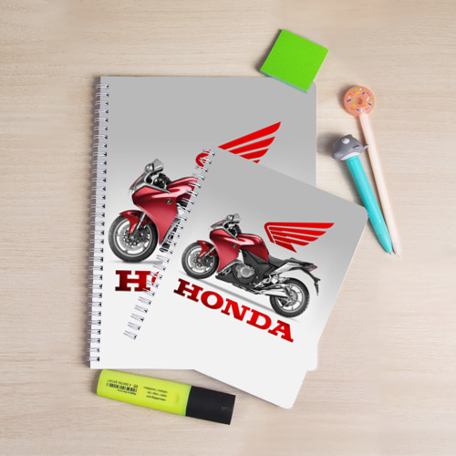 Тетрадь Honda 2, цвет точка - фото 3