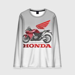 Мужской лонгслив 3D Honda 2