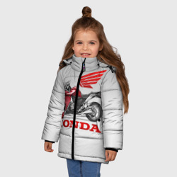 Зимняя куртка для девочек 3D Honda 2 - фото 2