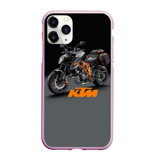 Чехол для iPhone 11 Pro Max матовый KTM 4, цвет розовый