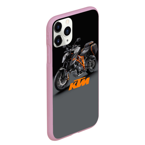 Чехол для iPhone 11 Pro Max матовый KTM 4, цвет розовый - фото 3