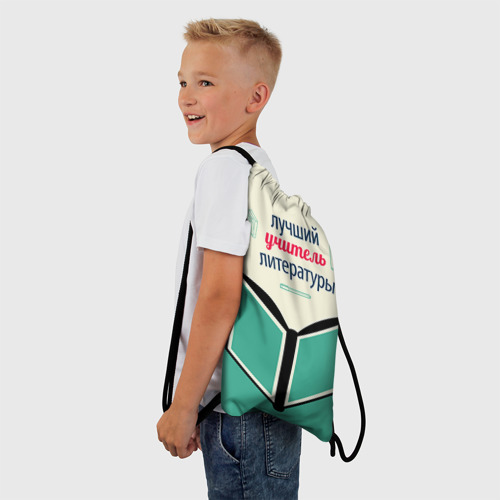 Рюкзак-мешок 3D Учителю литературы - фото 3
