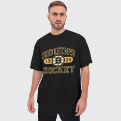 Мужская футболка oversize 3D Boston Bruins - фото 2