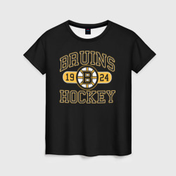Женская футболка 3D Boston Bruins
