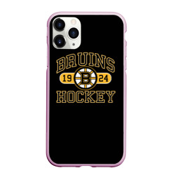 Чехол для iPhone 11 Pro Max матовый Boston Bruins