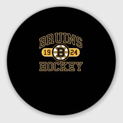 Круглый коврик для мышки Boston Bruins