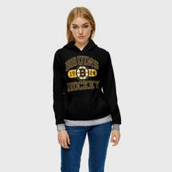 Женская толстовка 3D Boston Bruins - фото 2