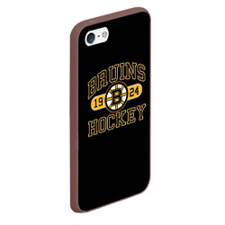 Чехол для iPhone 5/5S матовый Boston Bruins - фото 2