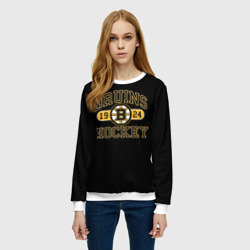 Женский свитшот 3D Boston Bruins - фото 2