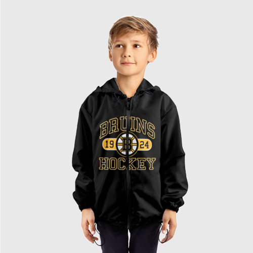 Детская ветровка 3D Boston Bruins, цвет черный - фото 3