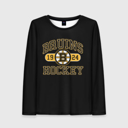 Женский лонгслив 3D Boston Bruins