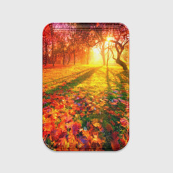 Картхолдер Magsafe магнитный Осенний огненный лес
