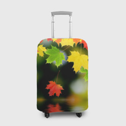 Чехол для чемодана 3D Осень - листья клена