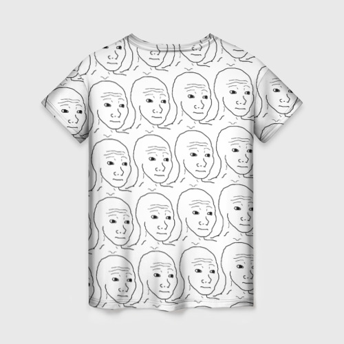 Женская футболка 3D I Know That Feel Bro, цвет 3D печать - фото 2