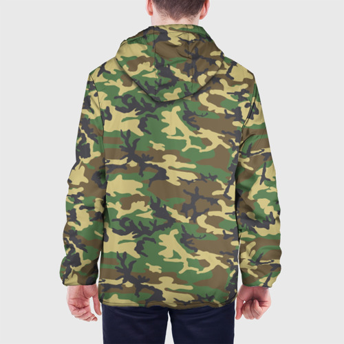Мужская куртка 3D Blackhawks Camouflage, цвет 3D печать - фото 5