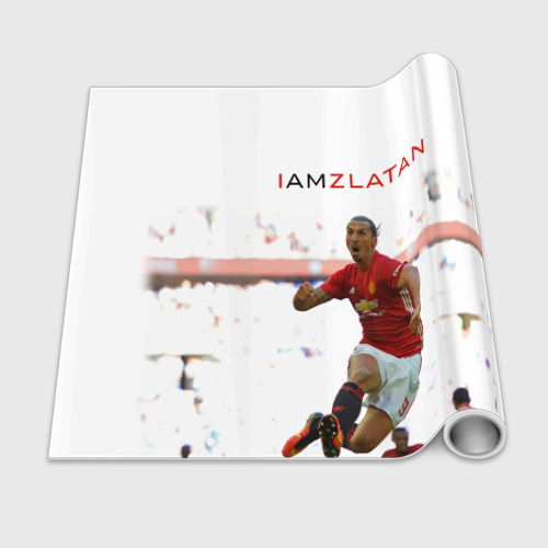 Бумага для упаковки 3D IAmZlatan - фото 2