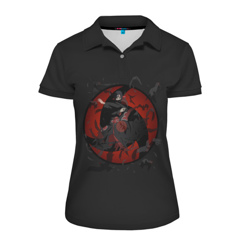 Женская рубашка поло 3D Itachi (Mangekyou Sharingan) Фото 01 Женская рубашка поло 3D Itachi (Mangekyou Sharingan) Фото 01
