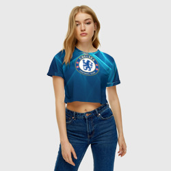 Женская футболка Crop-top 3D Chelsea - фото 2