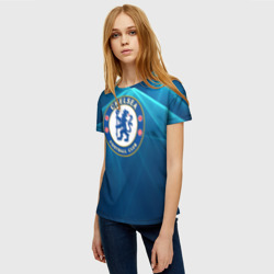 Женская футболка 3D Chelsea - фото 2