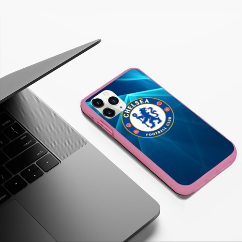 Чехол для iPhone 11 Pro Max матовый Chelsea, цвет малиновый - фото 5