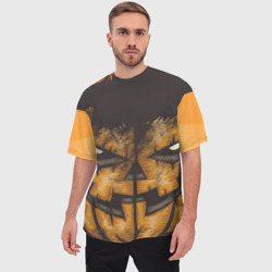 Мужская футболка oversize 3D Helloween squash - фото 2