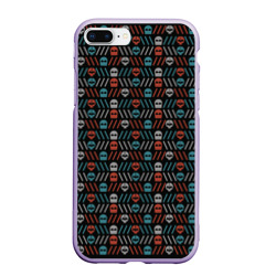 Чехол для iPhone 7Plus/8 Plus матовый TwentyONE pilots pattern