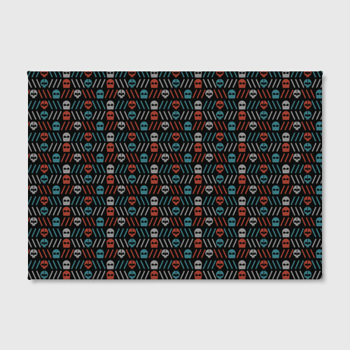 Холст прямоугольный TwentyONE pilots pattern, цвет 3D печать - фото 2