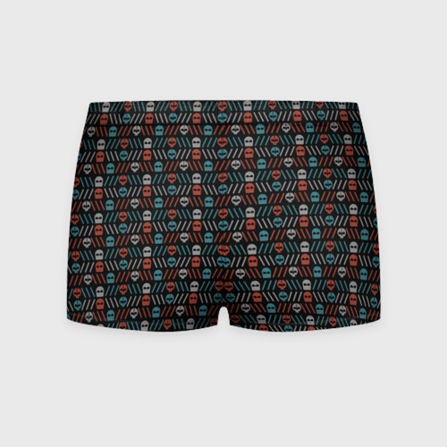 Мужские трусы 3D TwentyONE pilots pattern, цвет 3D печать - фото 2