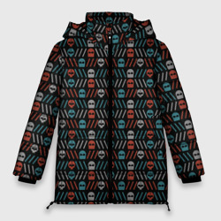 Женская зимняя куртка Oversize TwentyONE pilots pattern