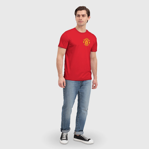 Мужская футболка 3D Ибрагимович, цвет 3D печать - фото 5