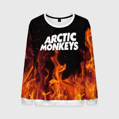 Мужской свитшот 3D Arctic Monkeys fire