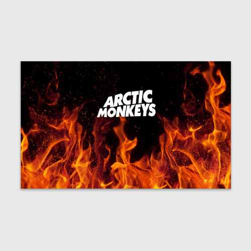 Бумага для упаковки 3D Arctic Monkeys fire