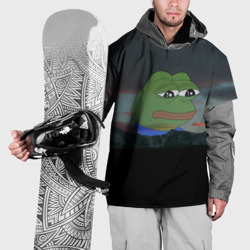 Накидка на куртку 3D Sad frog